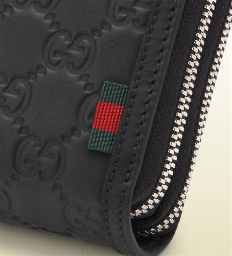 men's id wallet gucci|gucci wallet zipper.